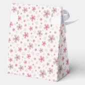 PINK BOW & ARCH FALL PUMPKIN FLOWERS BIRTHDAY GESCHENKSCHACHTEL (Rückseite)