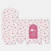 PINK BOW & ARCH FALL PUMPKIN FLOWERS BIRTHDAY GESCHENKSCHACHTEL (Ungefaltet)