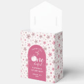 PINK BOW & ARCH FALL PUMPKIN FLOWERS BIRTHDAY GESCHENKSCHACHTEL (Offen)