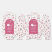 PINK BOW & ARCH FALL PUMPKIN FLOWERS BIRTHDAY GESCHENKSCHACHTEL (Ungeklappt)