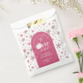 PINK BOW & ARCH FALL PUMPKIN FLOWERS BIRTHDAY GESCHENKTÜTCHEN (Versiegelt)