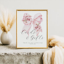 Pink Bow Baby in Bloom Baby Dusche Geschenke Schil