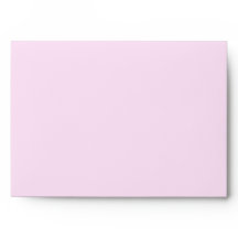 Pink Bow Baby in Blütenfarben Umschlag