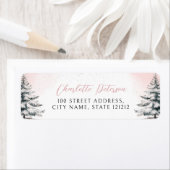 Pink Bow Baby ist kalte Outside Rücksendeadresse (Insitu)