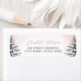 Pink Bow Baby ist kalte Outside Rücksendeadresse