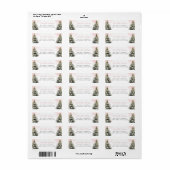 Pink Bow Baby ist kalte Outside Rücksendeadresse (Vorne)