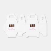 Pink bow cheers to 50 years anniversary wedding  geschenkschachtel (Ungefaltet)