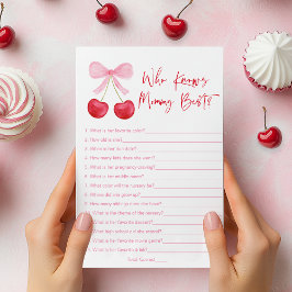 Pink Bow Cherry, der Mommy Best Game kennt