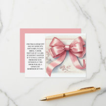 Pink Bow Coquette Baby Duschbücher für Baby