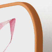 Pink Bow Coquette Personalisiert Pickleball Paddel Pickleball Schläger (Linke Seite)