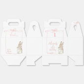 Pink Bow Coquette Peter der Kaninchen 1. Geburtsta Geschenkschachtel (Ungeklappt)