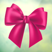 Pink Bow Extra Large Window Cloning Fensteraufkleber (Blatt 3)