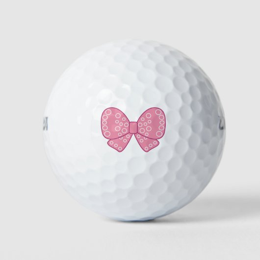 PINK BOW GOLFBALL (Vorderseite)