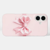 Pink Bow iPhone 16 Fall Case-Mate iPhone Hülle (Rückseite (Horizontal))