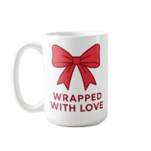 Pink Bow mit Liebe Coquette Ästhetik ummantelt