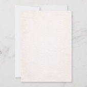 Pink Bow New Chapter Begins Baby Shower Einladung (Rückseite)