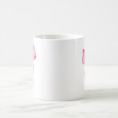 Pink Bow "Niedliche" ästhetische Tasse (Mittel)