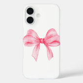 pink bow phone case (Rückseite)