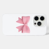Pink Bow Phone Case 🎀 (Rückseite (Horizontal))