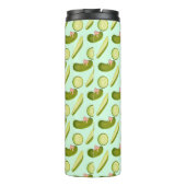 Pink Bow Pickles Thermosbecher (Rückseite)