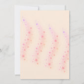 Pink Bow Pumpkin Spooktacular Halloween Geburtstag Einladung (Rückseite)