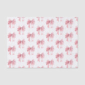 Pink Bow  Seidenpapier (Vorderseite)