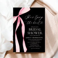 Pink Bow Sie bindet das Brautparty des Knotens