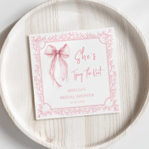 Pink Bow Sie bindet das Brautparty des Knotens