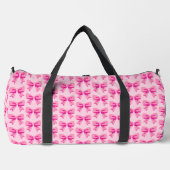 Pink Bows Duffle Bag (Vorderseite)
