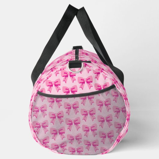 Pink Bows Duffle Bag (Rechts)