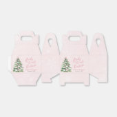 Pink Bows Girl Baby It's Cold Outside Baby Shower Geschenkschachtel (Ungefaltet)