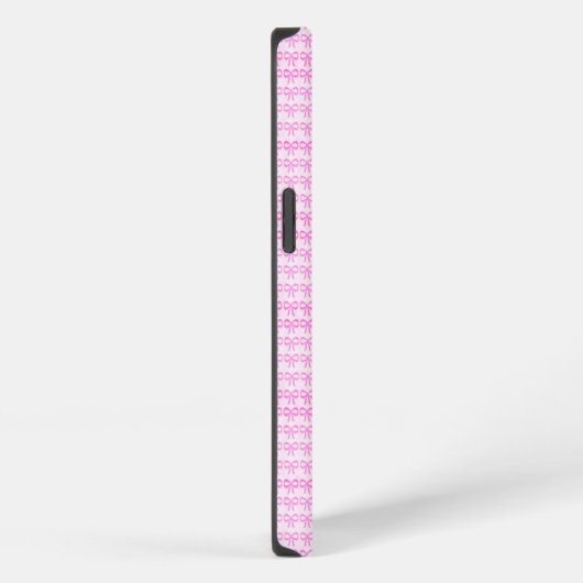 Pink Bows iPhone 13 Fall Hülle (Rechte Seite)