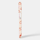 Pink Bows - Preppy Red and Pink Coquette Ästhetik Case-Mate iPhone Hülle (Rückseite / Links)