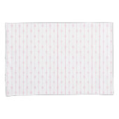 Pink Bows und Streifen Pillowcase Kissenbezug (Vorderseite-Rechts)