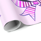 Pink Bows Wrapper Paper Geschenkpapier (Rolleneckpunkt)