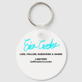 Pink brainwashed puppet pointing schlüsselanhänger (Rückseite)