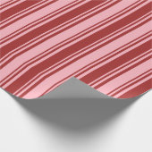 Pink-braune Tapetenpapier mit glattem Muster Geschenkpapier (Ecke)