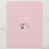 Pink Brautparty Game Finden Sie den Gast, der (Rückseite)