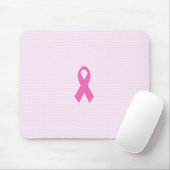 Pink Breast Cancer Ribbon Mouse Pad Mousepad (Mit Mouse)