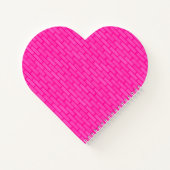 Pink Brick Notizblock (Rückseite)