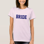 Pink Bride Ladys Classic T - Shirt Top (Vorderseite)