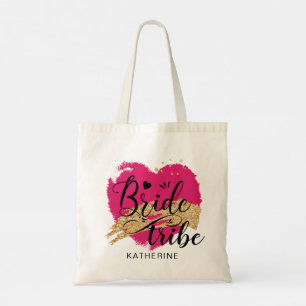 Pink Bride Stamm Personalisiertes Geschenk für Bri Tragetasche