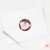 Pink Brown Cowgirl Stickers (Umschlag)