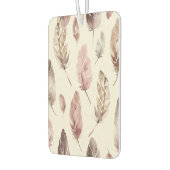 Pink Brown Feathers Autolufterfrischer (Links)