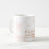 Pink Brown Körpermodellierung Konturierung Spa Kaffeetasse (Vorderseite Links)