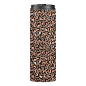 Pink Brown Leopard Thermosbecher (Rückseite)