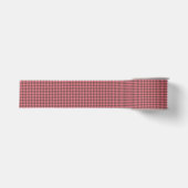 Pink Brown Schachbrett Diamond Pattern Ripsband (Vorderseite)