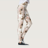 Pink Brown Südwest Floral Leggings (Rechts)