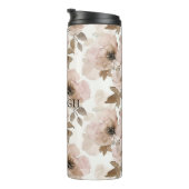 Pink Brown Südwest Floral Thermosbecher (Nach rechts gedreht)