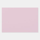 Pink & Brown Wrapping Paper Set 3 Geschenkpapier Set (Vorderseite 2)